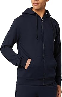 Zipped Sweat-Shirt À Capuche Homme
